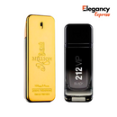KIT 2 Perfumes Masculinos Importados (100ml) - One Million e 212 VIP Black