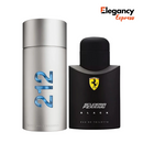 KIT 2 Perfumes Masculinos Importados (100ml) - 212 MEN e Ferrari Black
