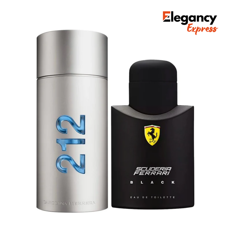 Combo de Perfumes 212 MEN e Ferrari Black