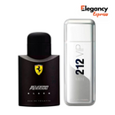 KIT 2 Perfumes Masculinos Importados (100ml) - Ferrari Black e 212 VIP NYC