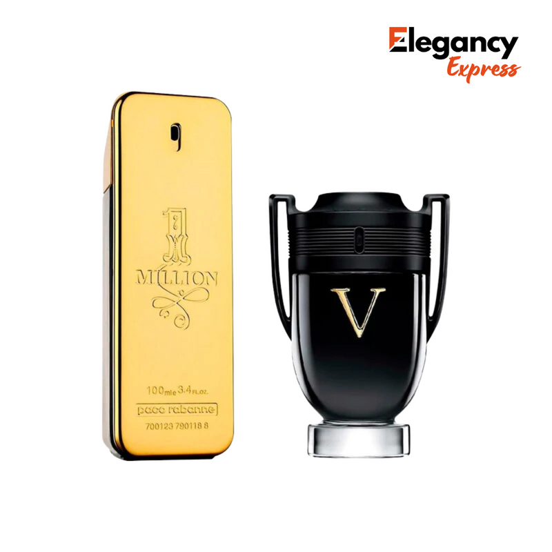 Combo de Perfumes Masculinos 1 Million e Invictus Victory