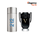 KIT 2 Perfumes Masculinos Importados (100ml) - 212 MEN e Invictus Victory