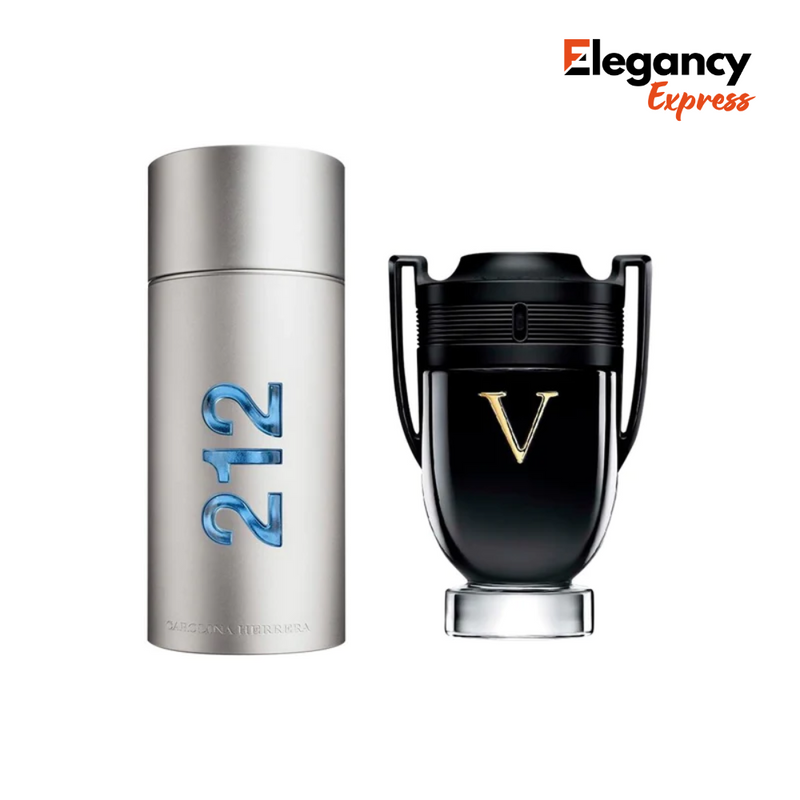 Combo de Perfumes Masculinos 212 MEN e Invictus Victory