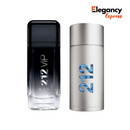 KIT 2 Perfumes Masculinos Importados (100ml) - 212 VIP Black e 212 MEN