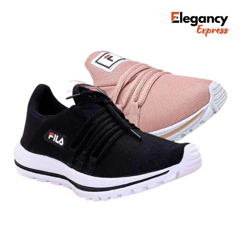 Combo 2 Pares - Tênis Esportivo Casual Fila