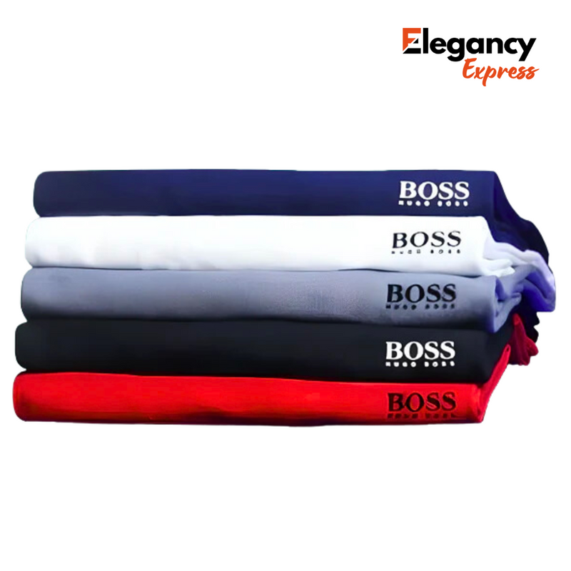 Kit 5 Camisas Premium H. Boss - Pague 3 Leve 5