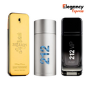 KIT 3 Perfumes Masculinos Importados (100ml) - One Million, 212 MEN e 212 Black
