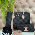 Kit Bolsa Chanel + Carteira e 2 Alças de Brinde - Loja Online